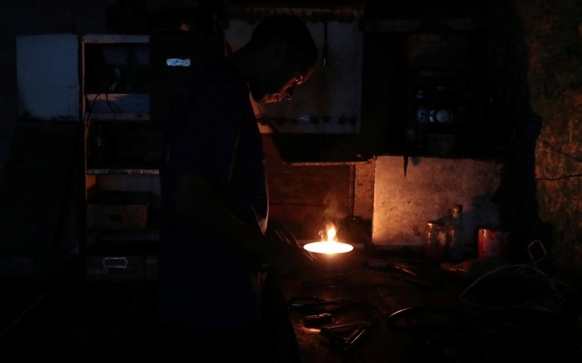 Venesuelada yenidən elektrik enerjisi geniş miqyasda kəsilib