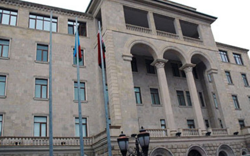 Министерство обороны: В результате нарушения правил безопасности погиб солдат азербайджанской армии