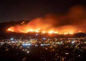 Большая площадь штата Сан-Паулу в Бразилии охвачена пожаром