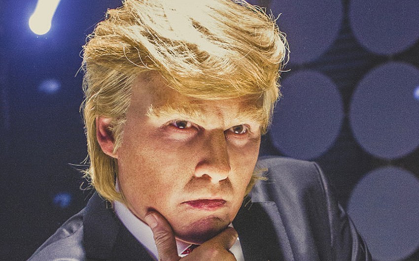 Conni Depp qısa metrajlı komediya filmində Donald Trampı canlandırıb