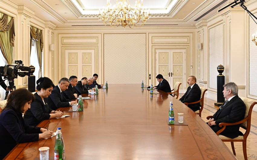 President receives delegation led by Speaker of Legislative Chamber of Uzbekistan's Oliy Majlis