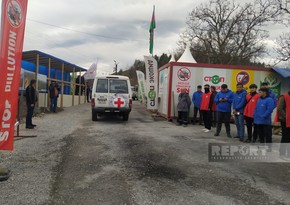 ICRC vehicles move freely from Khankandi to Lachin