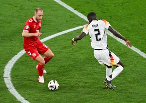 Рюдигер признан лучшим игроком матча Германия-Дания