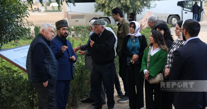 Gürcüstanlı səyyahların ikinci nümayəndə heyəti Ağdama səfər edib