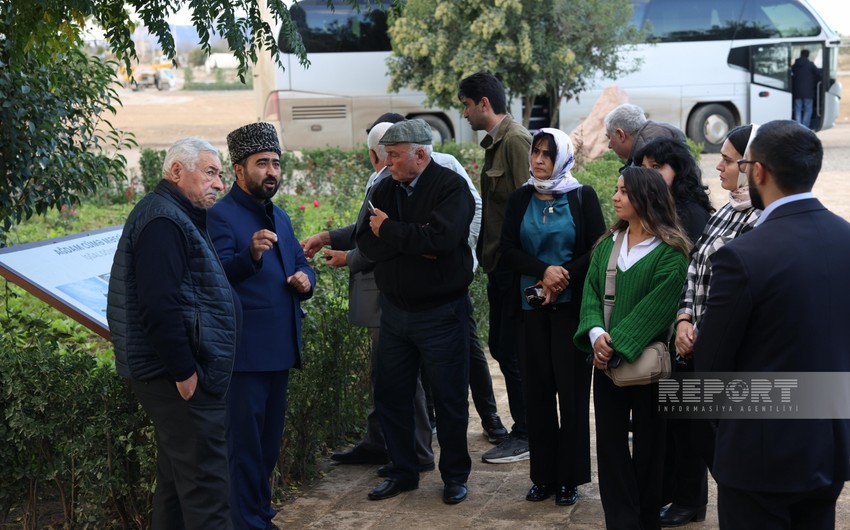 Gürcüstanlı səyyahların ikinci nümayəndə heyəti Ağdama səfər edib