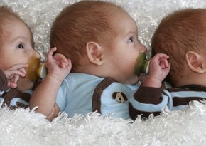 1,238 twins and 45 triplets were born in Azerbaijan this year