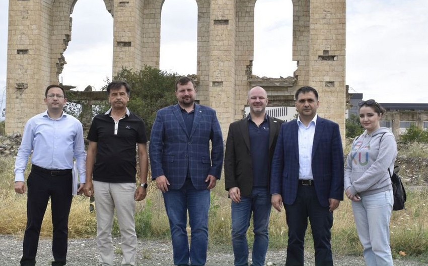 Çexiya-Azərbaycan parlamentlərarası dostluq qrupu Ağdama səfər edib