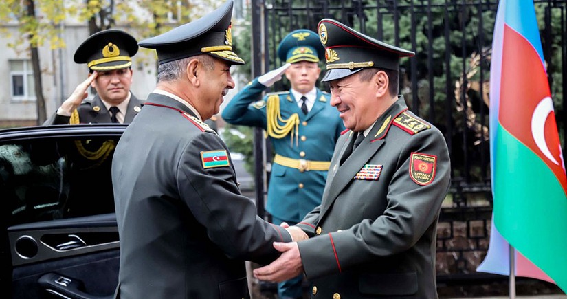 Azerbaijan and Kyrgyzstan ink military cooperation plan