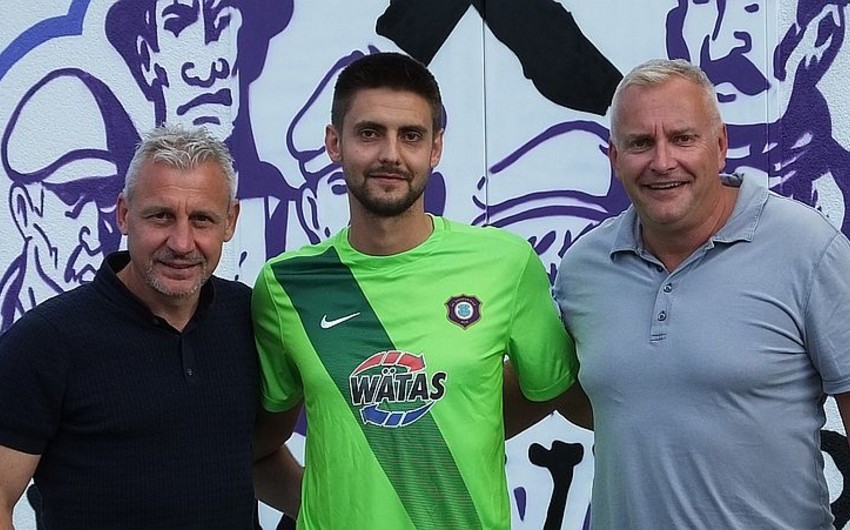New club of an Azerbaijani midfielder named