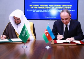 Azerbaijan and Saudi Arabia ink MoU to foster cooperation in legal field