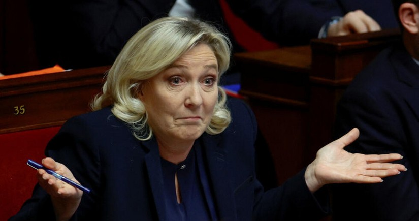 Le Pen accuses French government of fraud