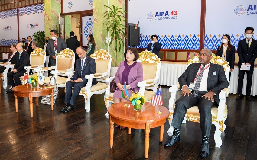 Sahibə Qafarova ASEAN PA-nın Baş Assambleyasının açılışında iştirak edib