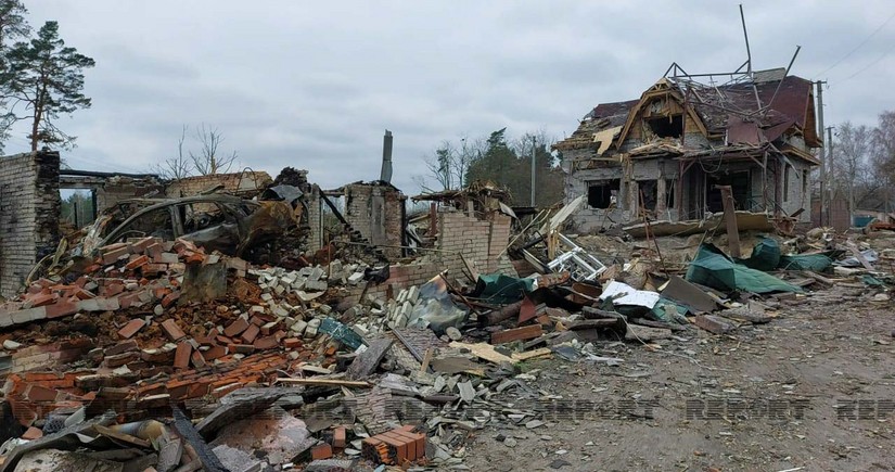 War in Ukraine: PHOTO REPORTAGE from Sumy and Kharkiv