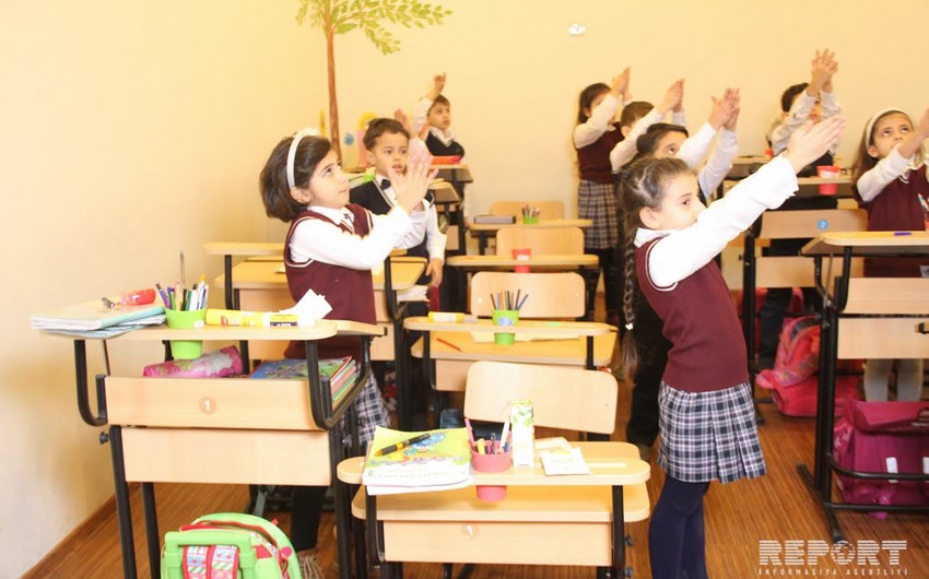 Обнародовано количество учеников, обучающихся в первом классе бакинских школ