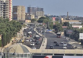 8 Noyabr prospektində nəqliyyatın hərəkətinə qoyulan məhdudiyyət tam aradan qaldırılıb 