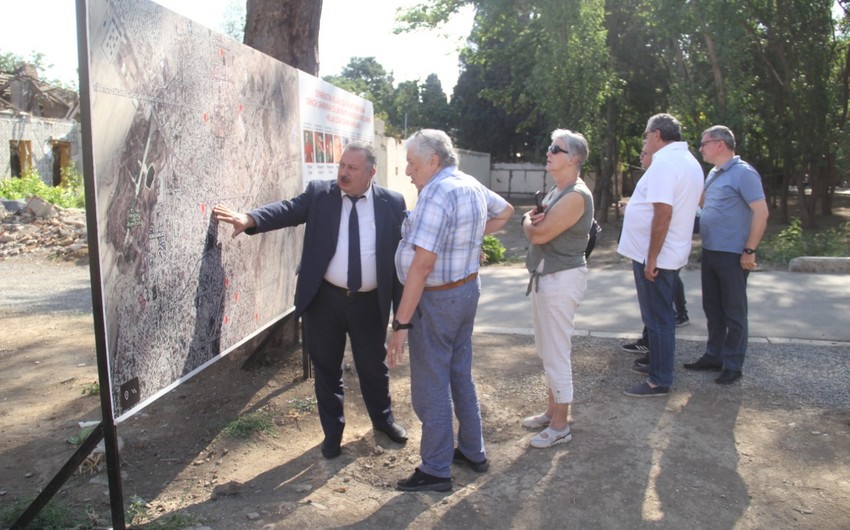 Israeli delegation visits Ganja 