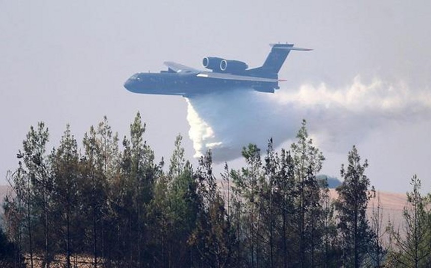 В Турции потерпел крушение пожарный самолет
