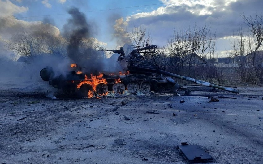 Ukrayna ordusu: Rusiyanın insan itkisi 4 500 nəfərə çatıb