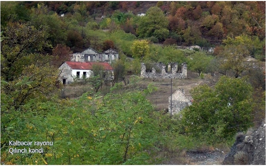 Liberated Gilinjli village of Azerbaijan's Kalbajar