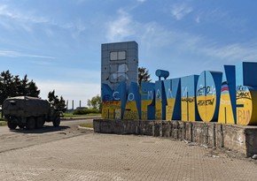 Mariupolda Ermənistan bayrağı olan “humanitar karvan” görüntülənib