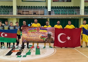 Mini-football tournament to mark Azerbaijan’s patriotic war starts in Ukraine