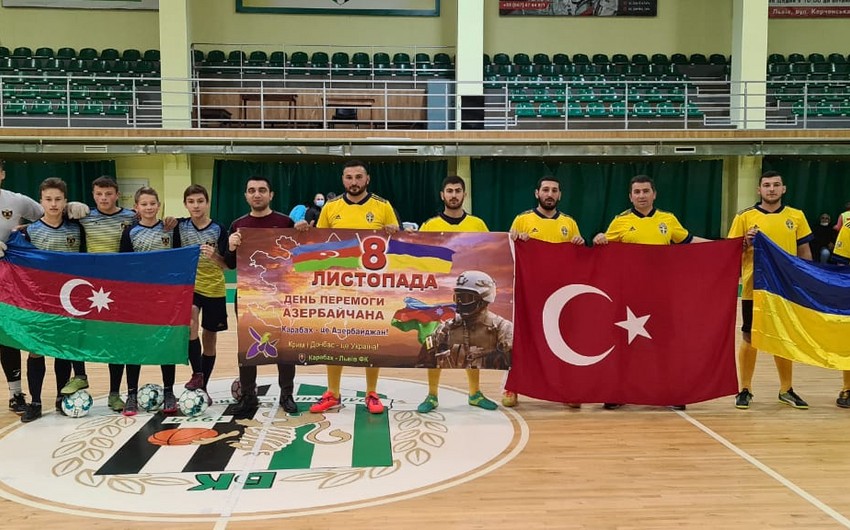 Mini-football tournament to mark Azerbaijan’s patriotic war starts in Ukraine
