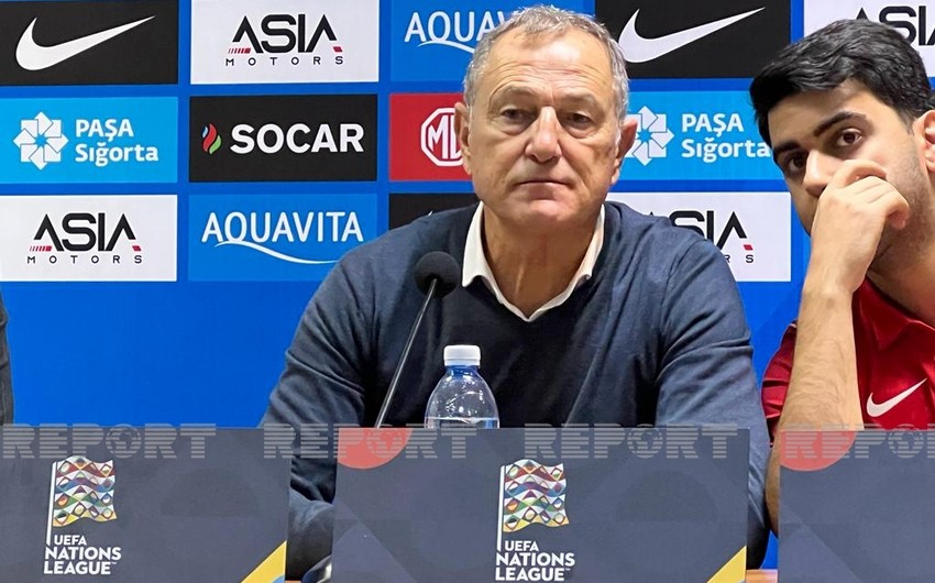 Главный тренер сборной Азербайджана: Мы должны играть еще лучше