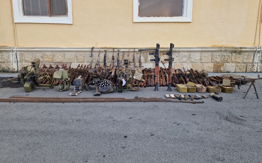 Ammunition found in Fuzuli district 