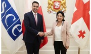 ATƏT-in fəaliyyətdə olan sədri Gürcüstan Prezidenti ilə görüşüb