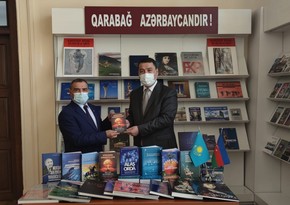 Посольство Казахстана присоединилось к акции  Поехали в Карабах с книгой