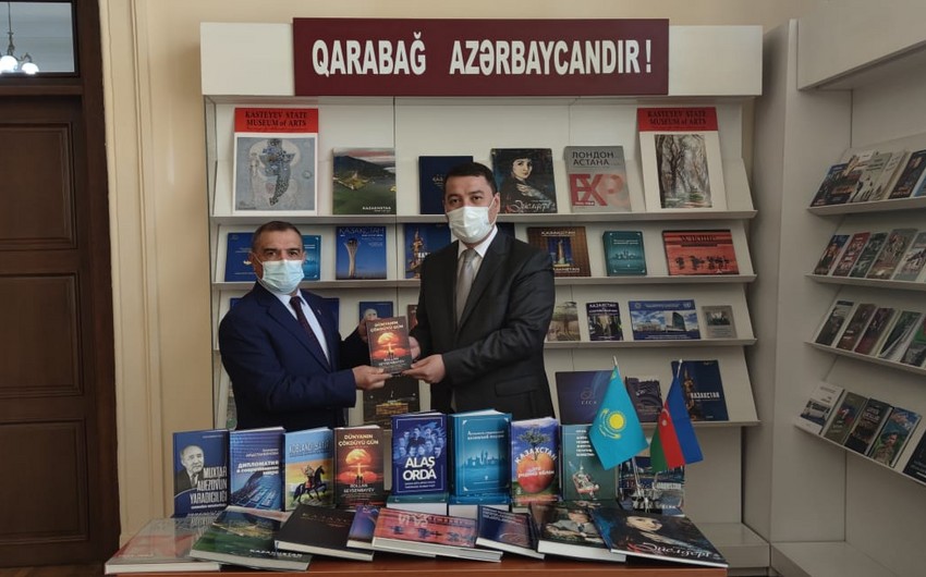 Посольство Казахстана присоединилось к акции  Поехали в Карабах с книгой