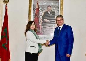 Səfir Nazim Səmədov ilə Rabatın meri arasında görüş keçirilib