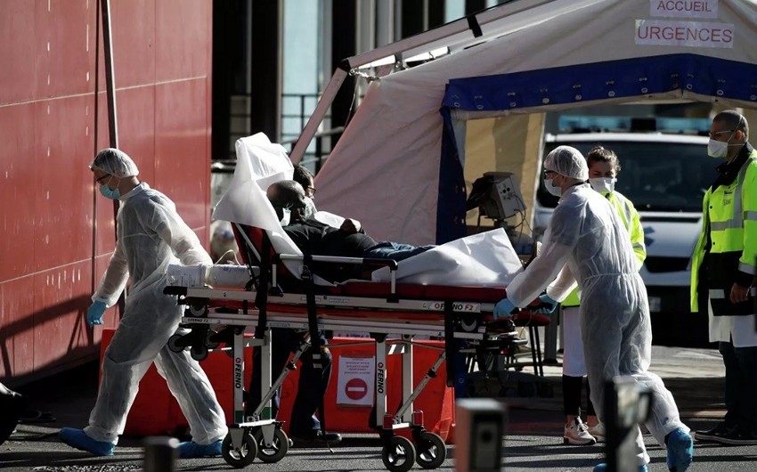 Fransada bir gündə 800 nəfər koronavirusdan öldü
