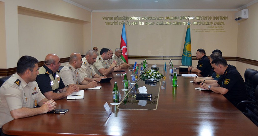 Делегация Казахстана посетила Управление военной полиции министерства обороны