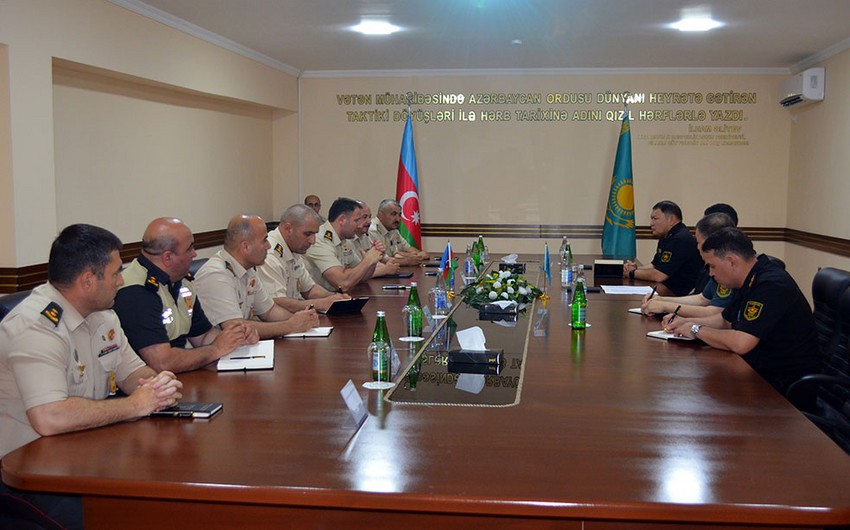 Делегация Казахстана посетила Управление военной полиции министерства обороны