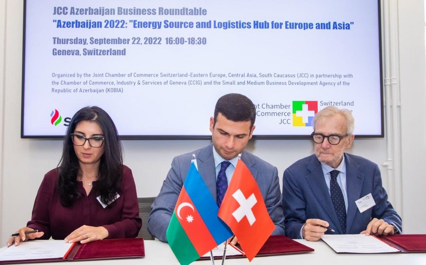 Azerbaijan's energy and logistics potential presented in Switzerland