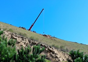 Bakı Kənar Dairəvi yoluna doğru uçqun təhlükəsi aradan qaldırılır