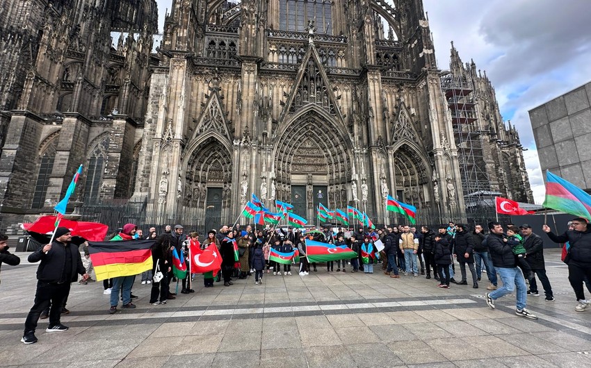 В Германии прошла акция памяти жертв Ходжалинского геноцида