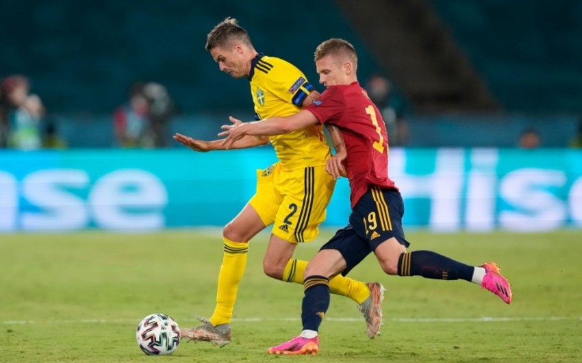 Испания и Швеция сыграли вничью в матче Евро-2020