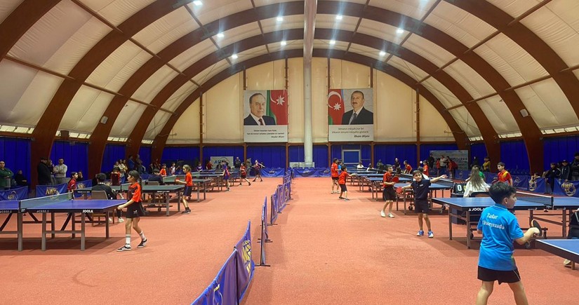 Sumqayıtda keçirilən stolüstü tennis üzrə ölkə çempionatının qalibləri müəyyənləşib