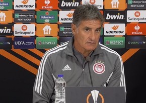 Главный тренер Олимпиакоса: Мы нацелены на победу в матче с Карабахом