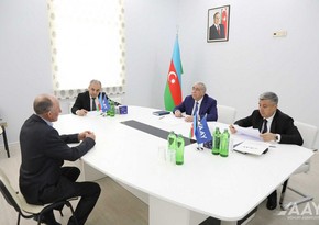 Saleh Məmmədov Naftalan, Goranboy və Xocalı sakinlərini qəbul edib