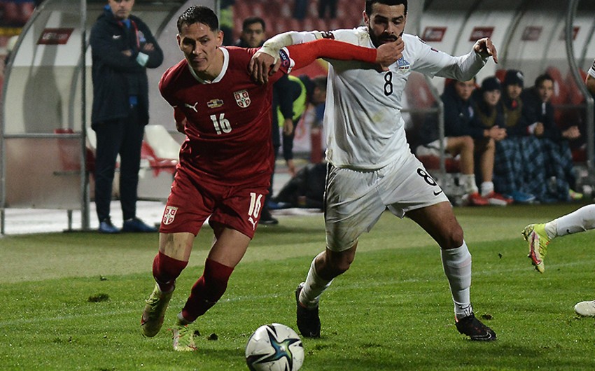ЧМ-2022: Завершился матч Сербия-Азербайджан