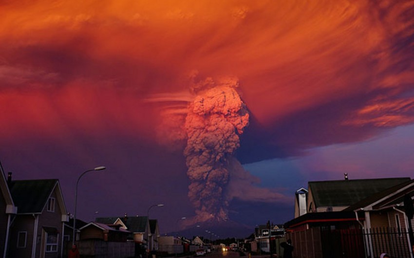 На юге Чили вновь начал извержение вулкан Кальбуко