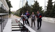 Beynəlxalq Ağırlıqqaldırma Federasiyasının prezidenti Bakıya gəlib, Fəxri Xiyabanı ziyarət edib