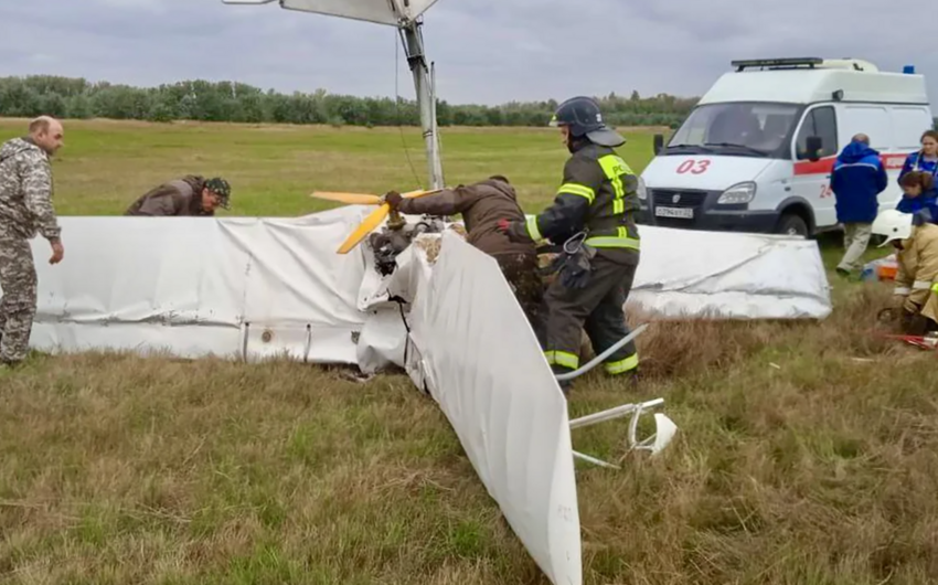 Rusiyada təyyarə qəzaya uğrayıb, pilot ölüb