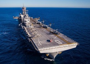 Aircraft carrier USS Dwight D. Eisenhower now in Gulf of Oman