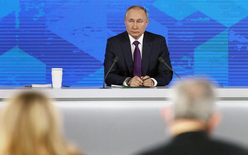 Putin 4 saat ərzində 67 sualı cavablandırıb - YENİLƏNİB