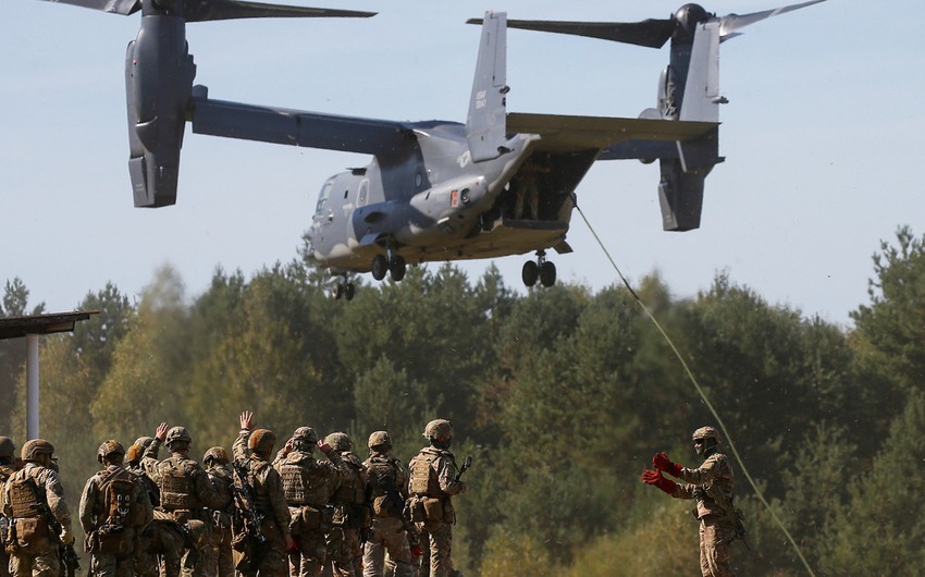 Ukraynada NATO-ya üzv dövlətlərin iştirakı ilə hərbi təlim başlayıb