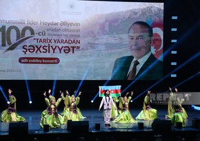 Heydər Əliyevin 100 illik yubileyinə həsr olunan konsert keçirilib
